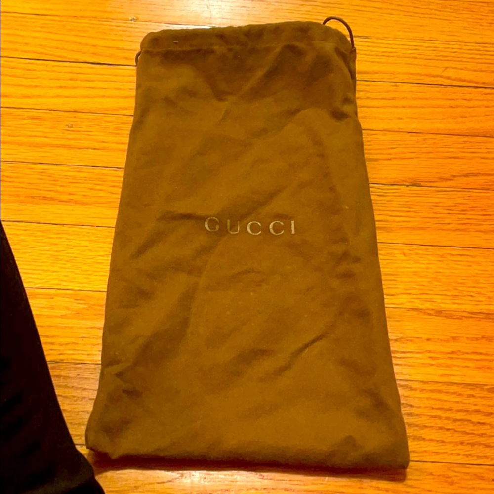 Gucci heel dust bag
